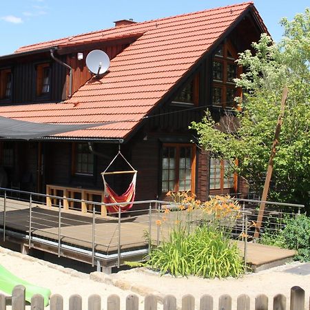 Ferienhaus Kraxlhuette Waltersdorf 바트샨다우 외부 사진