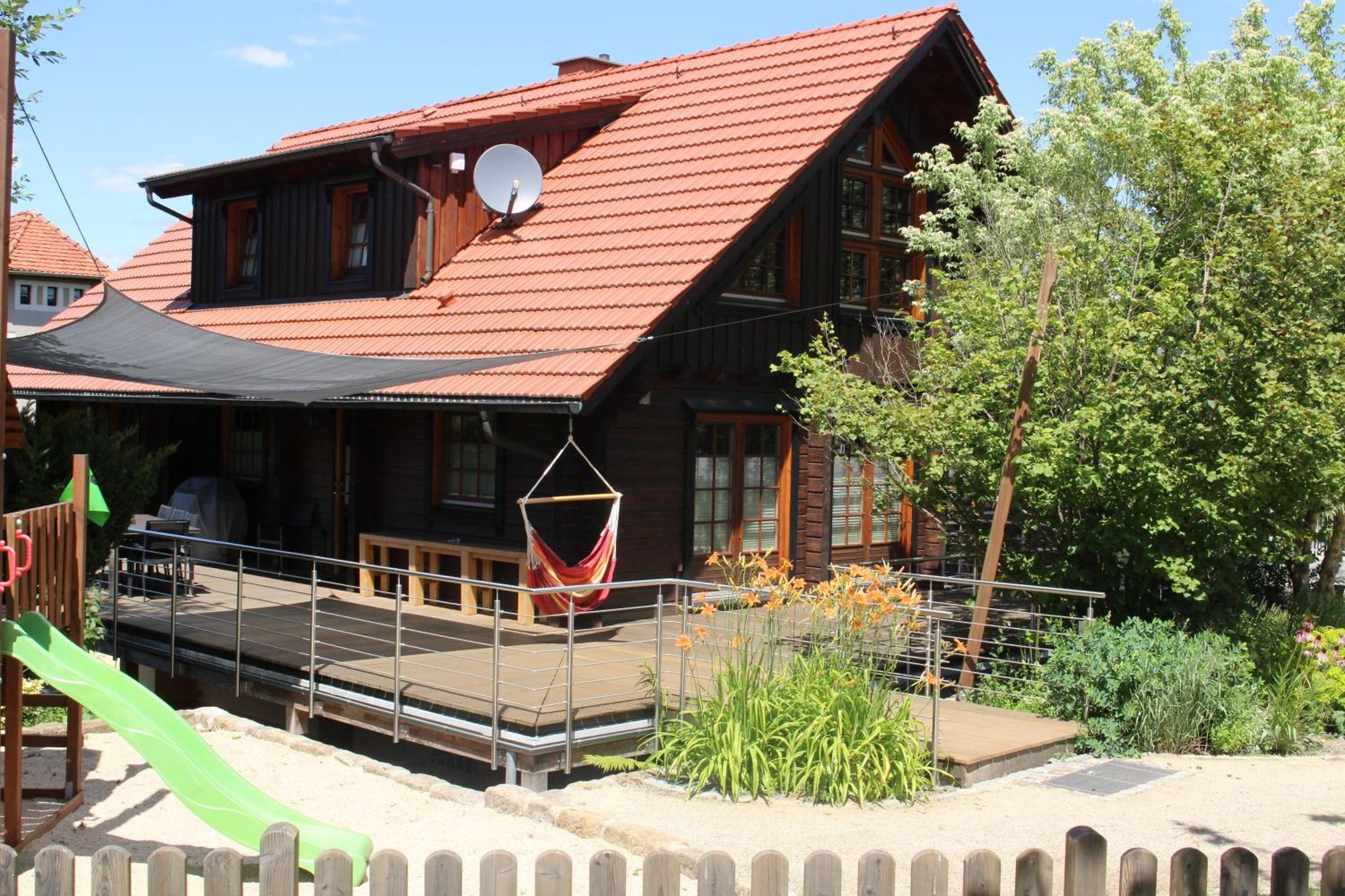 Ferienhaus Kraxlhuette Waltersdorf 바트샨다우 외부 사진